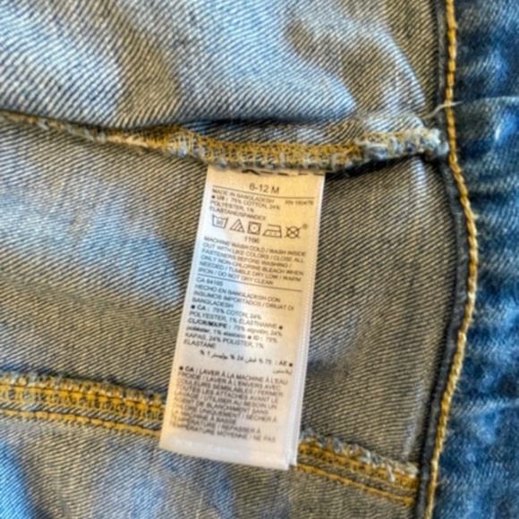 NWOT Baby Old Navy 6-12M Dark Wash Jean Jacket Denim Baby Jacket - Picture 6 of 6